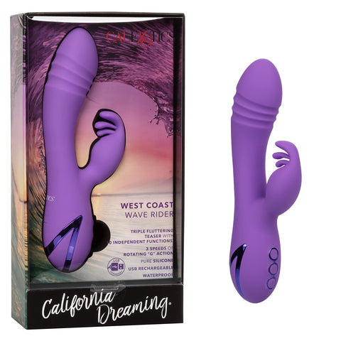 CalExotics Novelties California Dreaming West Coast Wave Rider, Purple