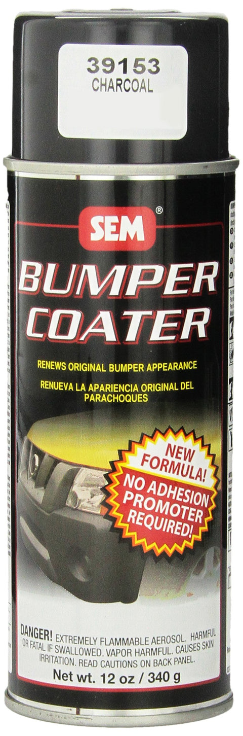 SEM 39153 Charcoal Bumper Coater Aerosol - 12 oz.