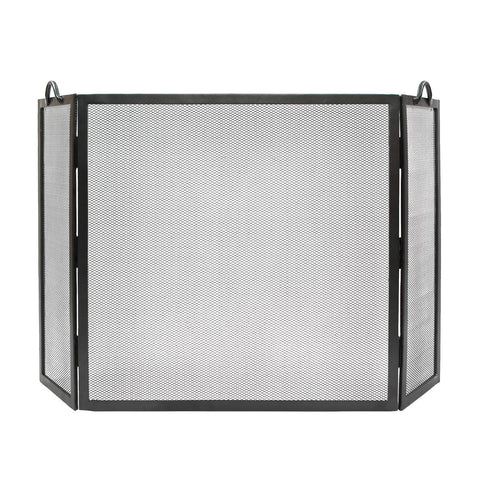 Minuteman International SS-31 Twisted Rope Folding Fireplace Screen
