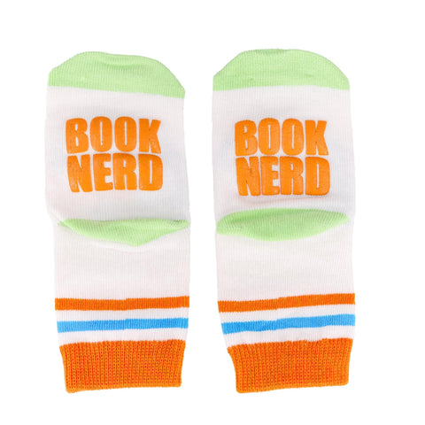 GAMAGO Funny Feet Toddler Socks: Book Nerd