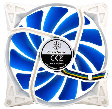SilverStone Technology 92mm Ultra-Quiet PWM Fan with Anti-Vibration Rubber Pads Cooling FQ91
