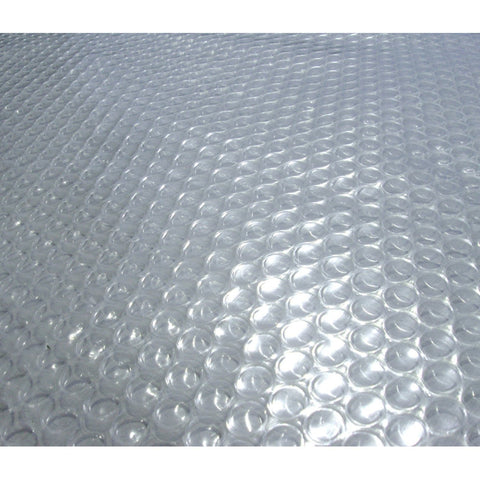 Blue Wave 28-ft Round Solar Blanket – 12 Mil Pool Cover with Thermal Bubbles to Retain Heat & Reduce Evaporation – Fade-Resistant Solar Cover for Above Ground Pools – Clear