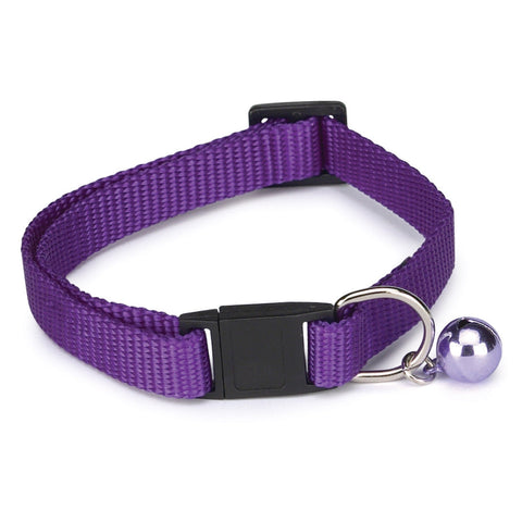 Guardian Gear Nylon Cat Collar, 8-12-Inch, Sparkling Grape