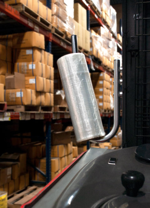 Stretch Wrap Holder w/High-Strength Magnets - Fits up to 20" Stretch Film - Rack Mountable - EP-770 - Made in USA
