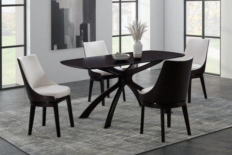 Orleans 5pc High Back Chair Dining Set
