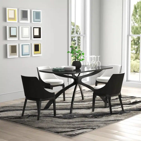 Orleans 5pc Low Back Chair Dining Set