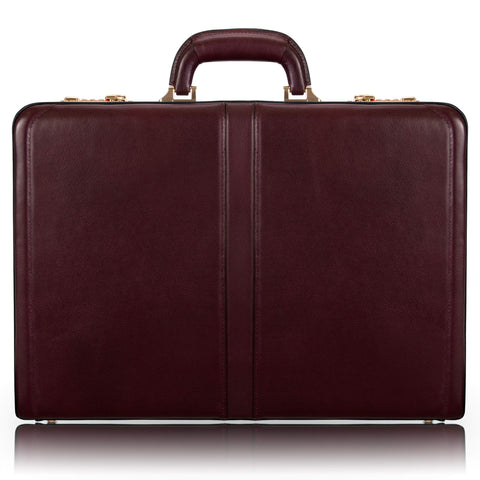McKlein HARPER, Leather 4.5" Expandable Laptop/Computer & Tablet Business Briefcase Attaché Bag, Men Women Laptop Briefcase, Laptop Compartment bag, Tablet Pocket bag, Business Bags, Travel Cases