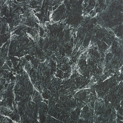 Majestic Self Adhesive 18-Inch Square Vinyl Floor Tiles, 10 Tiles - 18" x 18", Verde Green Marble Pattern - Peel & Stick, DIY Flooring for Kitchen, Dining Room & Bathrooms by Achim Home Decor