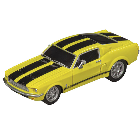 Carrera GO Ford Mustang '67 - Racing Yellow 1:43 Scale Analog Slot Car