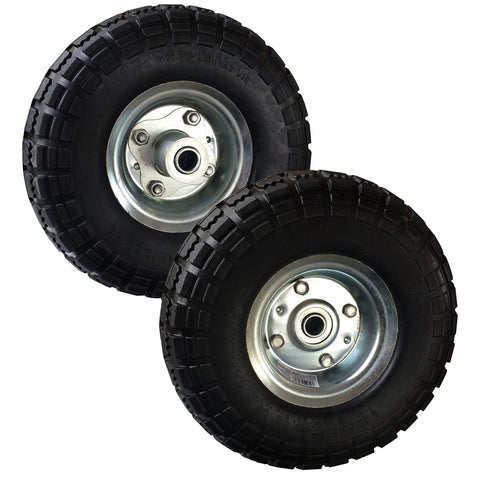 NFTIRE102 Buffalo Tools 10" No Flat Tires - Set of 2