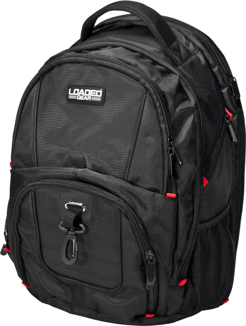 BARSKA GX-100 Loaded Gear Tactical Backpack – 4 Compartments, Front Utility Pocket, Dual Mesh Pockets, Water & Scratch Resistant Nylon