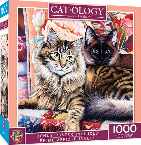 MasterPieces 1000 Piece Jigsaw Puzzle For Adults, Family, Or Youth - Raja And Mulan - 25"x25"