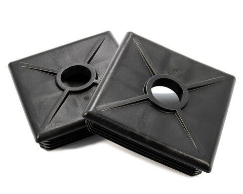 Camco 4-Inch RV Bumper Caps | Easy Removal | Durable Construction | Black, 2-pack (40303)