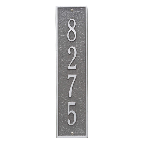 Whitehall 1238PS Personalized Delaware Vertical Wall Plaque in Pewter and Silver Color 17.25 x 4.2 x .3