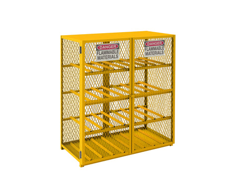 Durham EGCC16-SC-50 Horizontal Gas Cylinder Cabinet, Cap. 16
