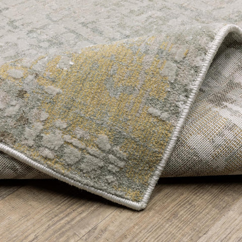 Oriental Weavers Mallory Area Rug - MAL08-2'3" x 7'6" - in Beige/Multi - Contemporary Style, Stain Resistant, Family and Pet Friendly, Entryway, Hallway Runner Rug