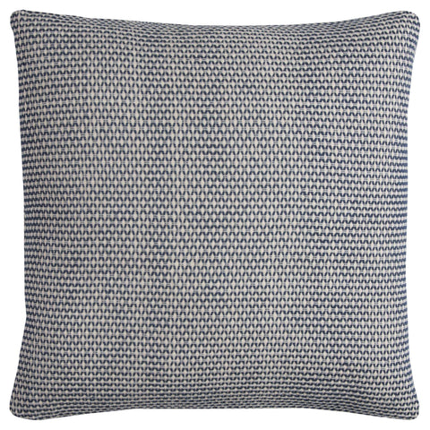Rizzy Home | T11766 | Down Fill Decorative Pillow | 22"x22" Blue/Neutral/
