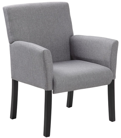 Boss Office Products Contemporary Guest Chair in Grey
