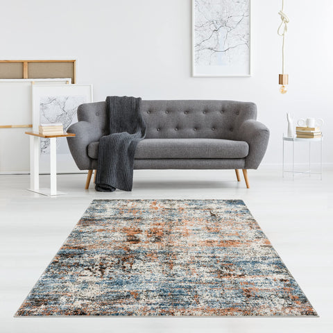 Madison Park Newport Pegasus Woven Turkish Area Rugs for Living Room, Indoor Dining Accent Modern Home Décor, Ultra Soft Floor Carpets for Bedroom, 5'3"W x 7'L, Multi