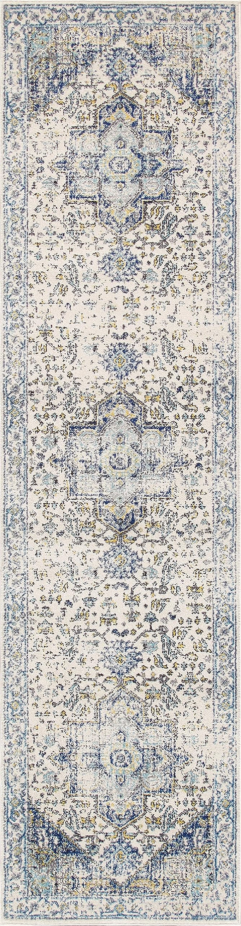 Pasargad Home Turkish Chelsea Design Power-Loomed Ivory/Area Rug- 2' 8'' X 10' 0''