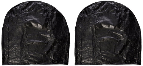 ADCO 3976 Black Oversize Vinyl Ultra Tyre Gard Wheel Cover, (Set of 2) (Fits Tire Diameter 43"-45")