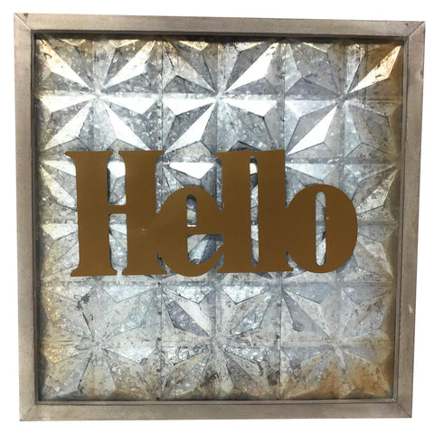 TX USA Corporation Wall Art, 1" W x 14" D x 14" H, Multicolored