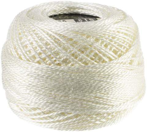 DMC Pearl Cotton Thread Ball - Winter White (3865) - Size 8