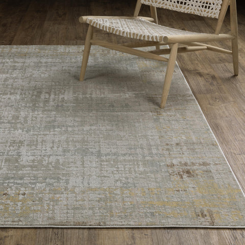 Oriental Weavers Mallory Area Rug - MAL08-7'10" x 10'10" - in Beige/Multi - Contemporary Style, Stain Resistant, Family and Pet Friendly, Dining, Living Room Rug