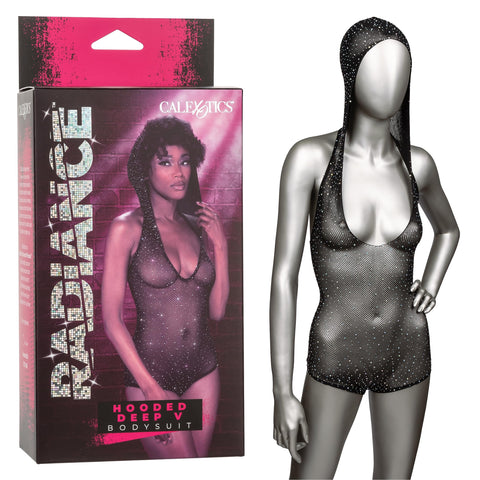 CalExotics Radiance Standard Size Hooded Deep V Body Suit