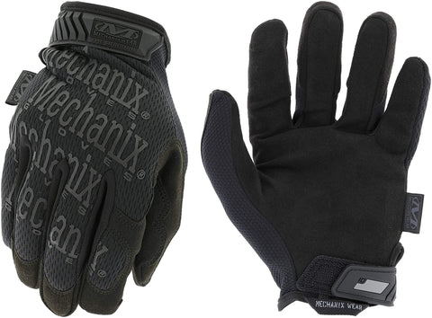 Mechanix Wear Original Tactical Glove - High Performance Anti-Slip Grip Safety Gloves - Impact Resistant & Touchscreen Capable - Medium - Covert Black