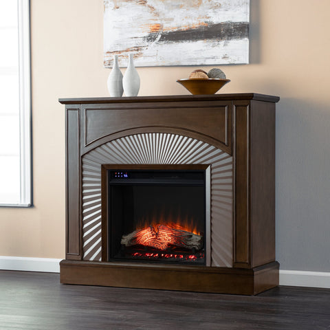 Billingsdon Freestanding Touch Screen Electric Fireplace