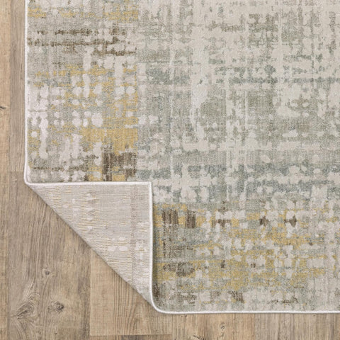 Oriental Weavers Mallory Area Rug - MAL08-2'3" x 7'6" - in Beige/Multi - Contemporary Style, Stain Resistant, Family and Pet Friendly, Entryway, Hallway Runner Rug