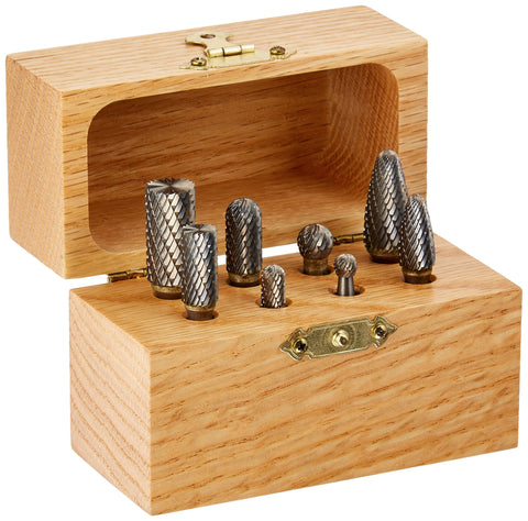 ATD Tools 8160 1/4" 8-Piece Carbide Burr Set