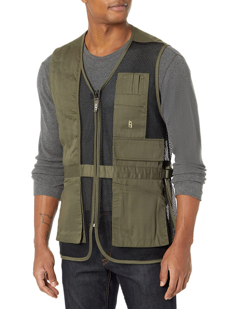 Bob-Allen Shooting Vest, Right Handed, Sage, 4X
