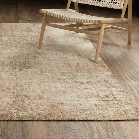 Oriental Weavers Solstice Hand-loomed Wool Blend Area Rug - SLS06-10' x 14' - in Brown/Beige - Contemporary Style Living Room, Family Room, Dining Room Rug