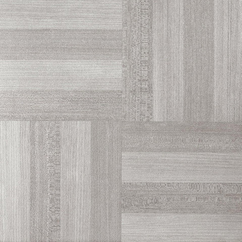 Achim Home Furnishings, Ash Grey Wood, Portfolio 12x12 2.0mm Self Adhesive Vinyl Floor Tiles/9 sq. ft, 12" W x 12" L x 2mm T