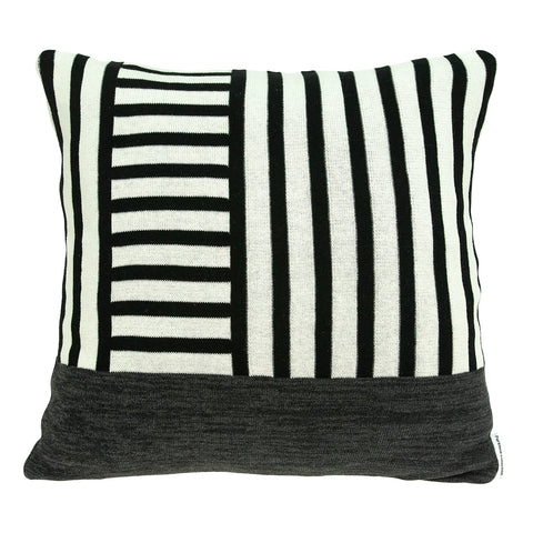 Parkland Collection Arizona Black & White 18" x 18" Throw Pillow