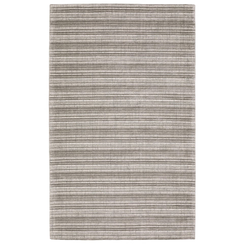 Oriental Weavers Circa Hand-Made Wool Blend Area Rug - CIR04-5' x 8' - in Grey/Ivory - Modern Industrial Style, Hand-Made Wool Blend Rugs, Bedroom, Office Rug