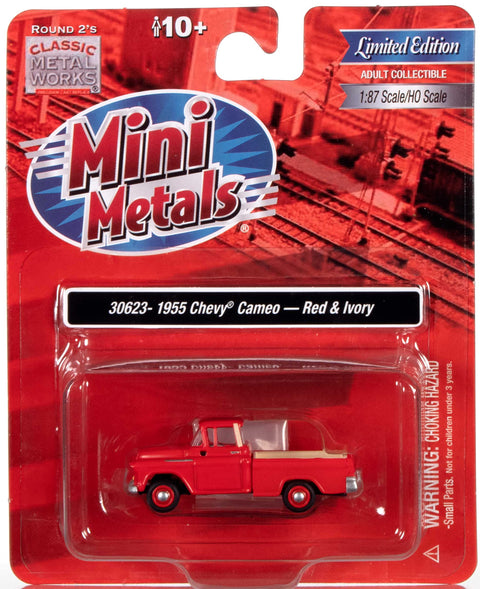 Mini Metals, 1:87 Scale - 1955 Chevy Pickup Cameo