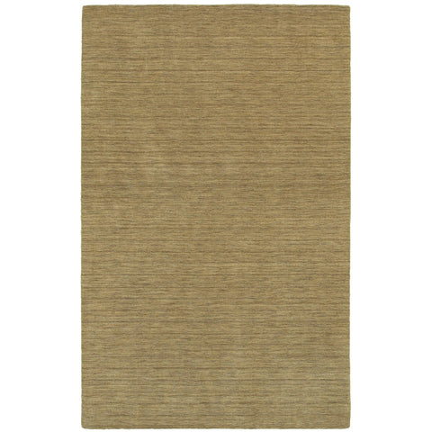 Oriental Weavers Aniston Hand-Made Wool Area Rug - 27110-8' x 10' - in Gold - Modern Style, Hand-Made Wool Rugs, Dining, Living Room Rug
