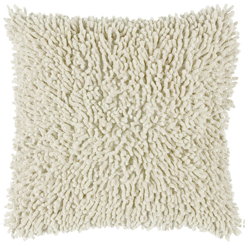 Rizzy Home | T03731 | Down Fill Decorative Pillow | 18"x18" White/Neutral/