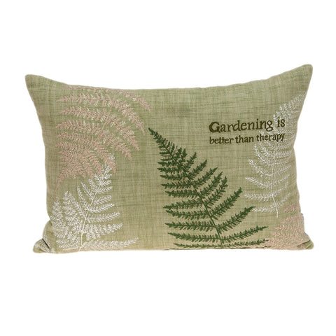 Parkland Collection Eureka Green 14" x 20" Throw Pillow