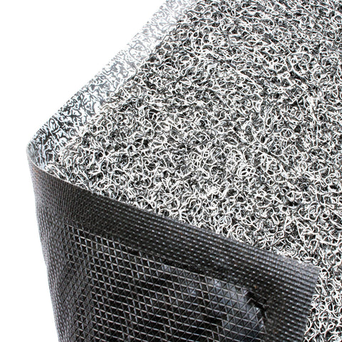Floortex® Doortex® Twistermat Indoor Entrance Mat, Black/White - 48" x 72"