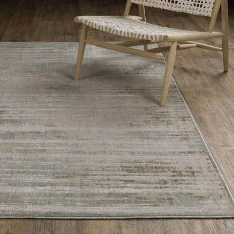 Oriental Weavers Mallory Area Rug - MAL07-9'10" x 12'10" - in Beige/Blue - Contemporary Style, Stain Resistant, Family and Pet Friendly, Family, Dining, Living Room Rug