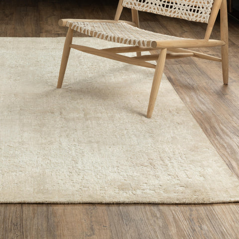 Oriental Weavers Solstice Hand-loomed Wool Blend Area Rug - SLS04-10' x 14' - in Ivory/Beige - Contemporary Style Living Room, Family Room, Dining Room Rug