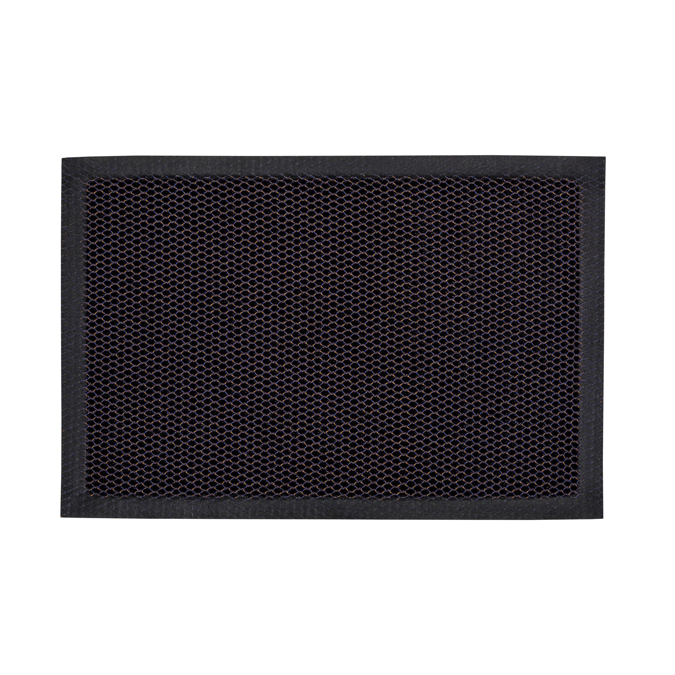 Floortex Doortex® Meshmat Entrance Mat, Metallic Blue/Orange - 16