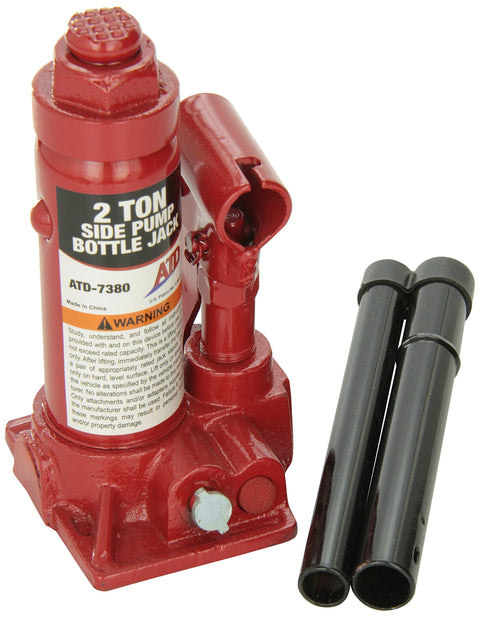 Advanced Tool Design Model ATD-7380 2 Ton Bottle Jack