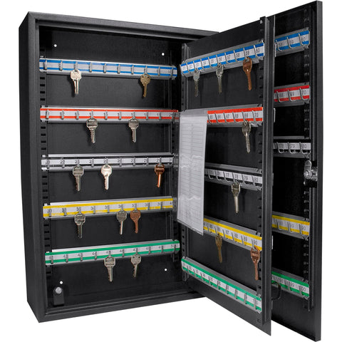 Barska AX11824 Key Lock 200 Position Adjustable Key Cabinet Lock Box Black,Medium
