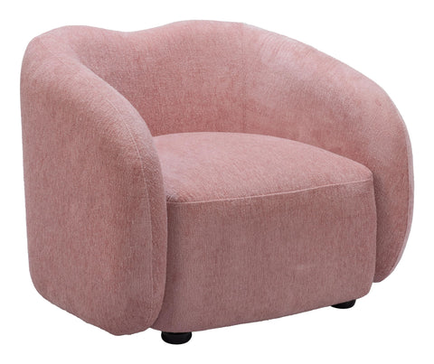Zuo Tallin Accent Chair Mauve Pink