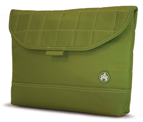 Mobile Edge Sumo 13-Inch Nylon Fabric Laptop Sleeve Carrying Bag, Compatible with MacBook 13.3 Inch and 12.8 Inch PC Laptops, Green, SUMO88505